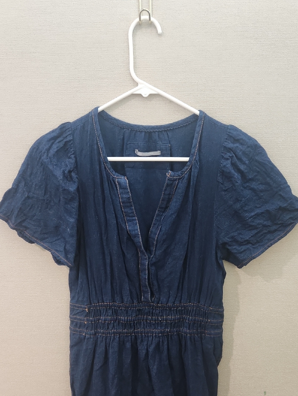 Anthropologie Somerset Mini Denim Dress - Picture 3 of 16
